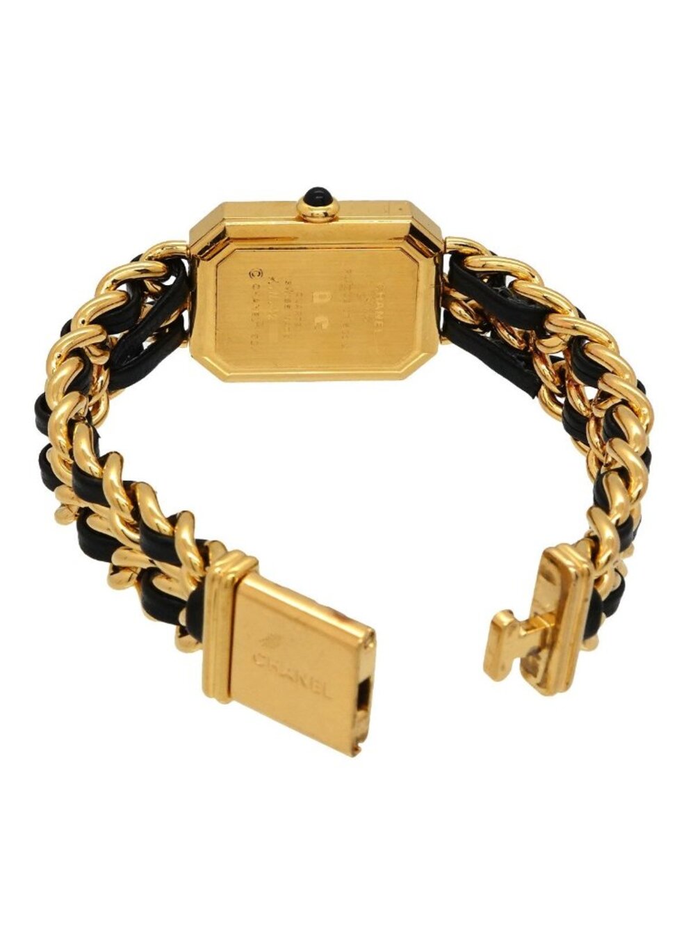 Chanel Premiere M Vintage Watch Black Gold - Picture 4 of 6